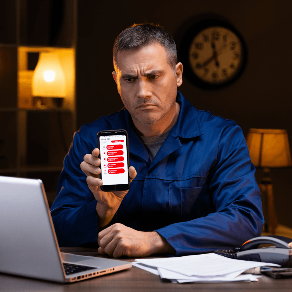 Customers calling after hours but no one's there to book the job