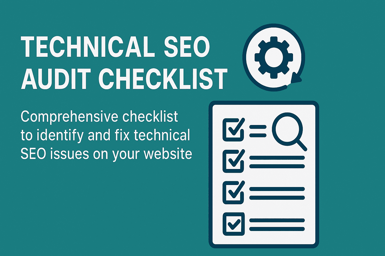 Technical SEO Audit Checklist