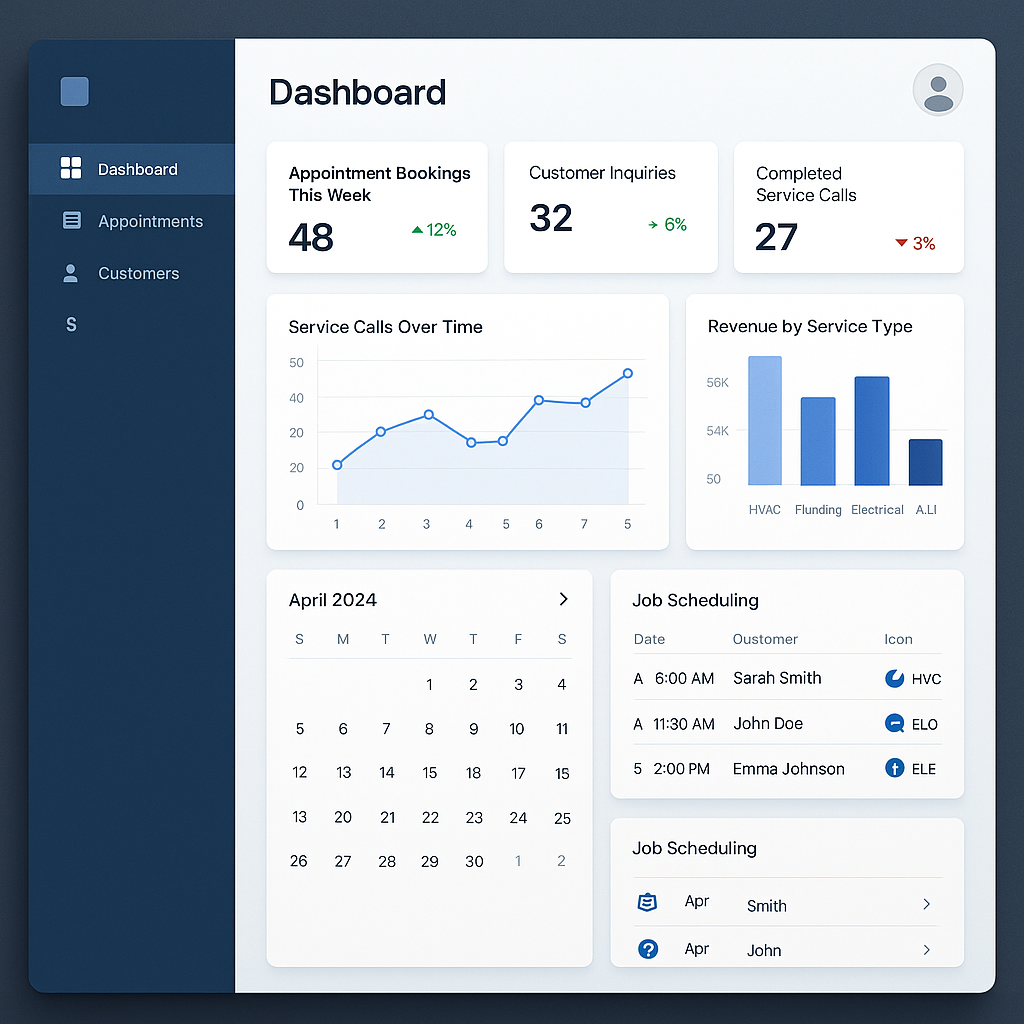 SpotCircuit Local Service Dashboard
